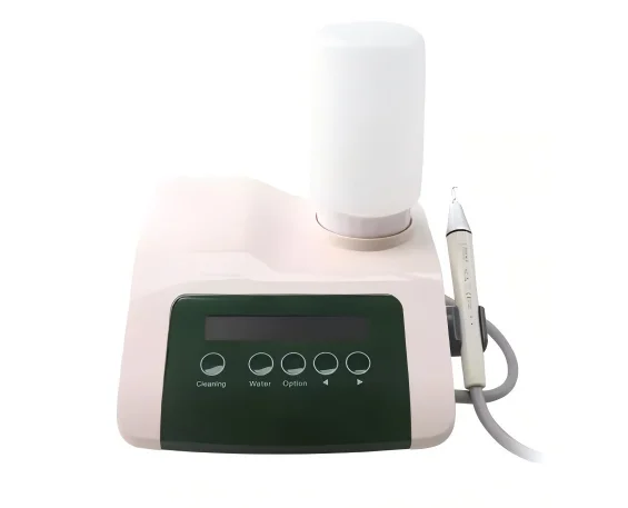 Professional Dental Ultrasonic Scaler with Water Bottle and LED Handpiece, Compatible with EMS System for Veterinary Use