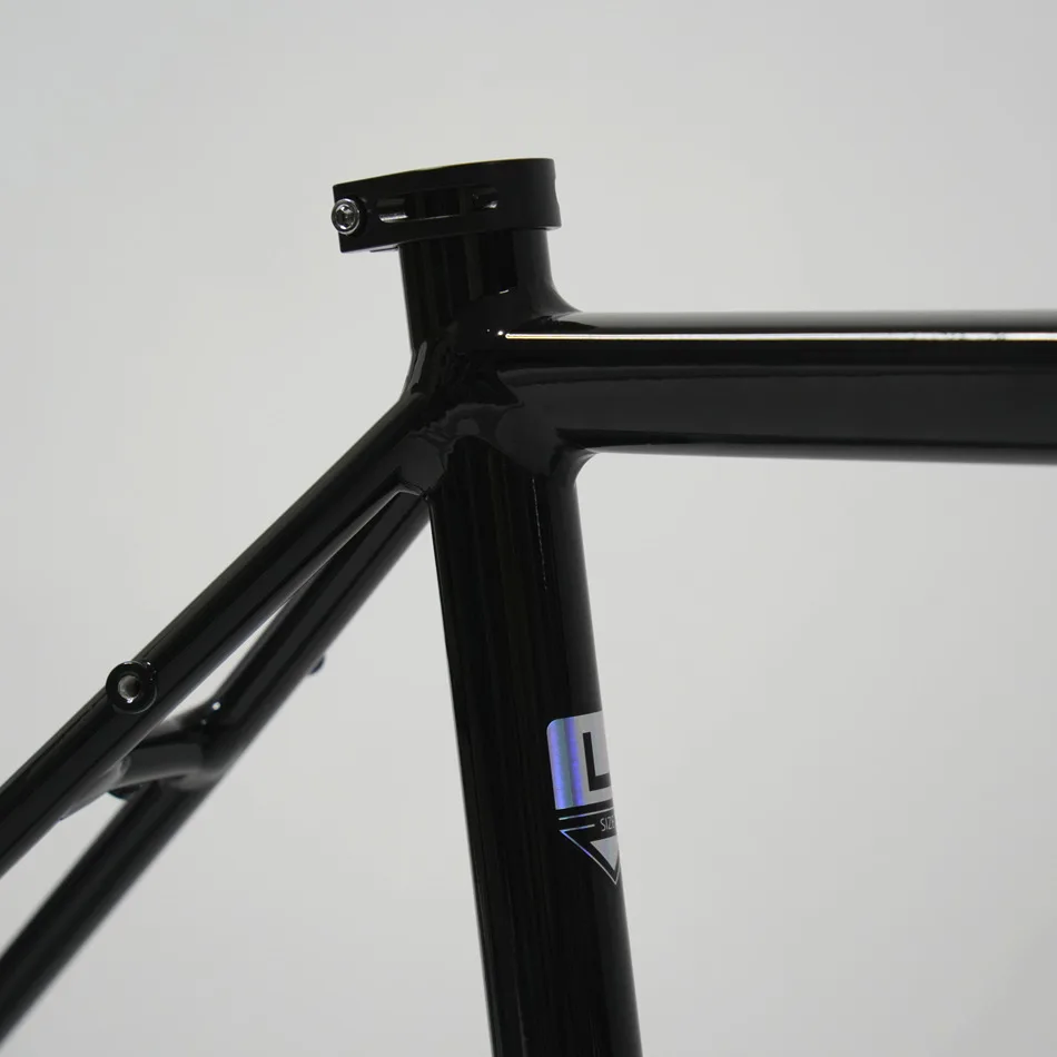 Seaboard Road Bicycle Frame GR02 Gravel Off-Road Disc Brake Aluminum Alloy Frameset, 700C Cylinder Shaft With Carbon Fork view 4