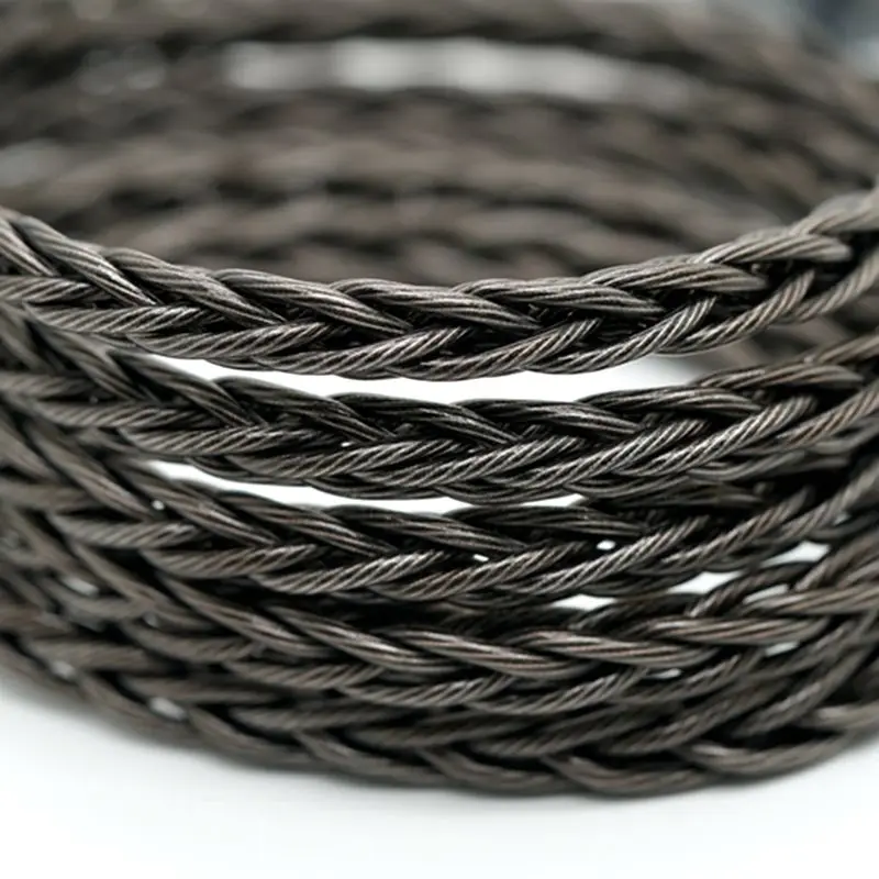 XINHS S129 Mengde Xuan 8-core Litz Structure Single Crystal Copper Plated and Silver+Graphene Headphone Upgrade Cable