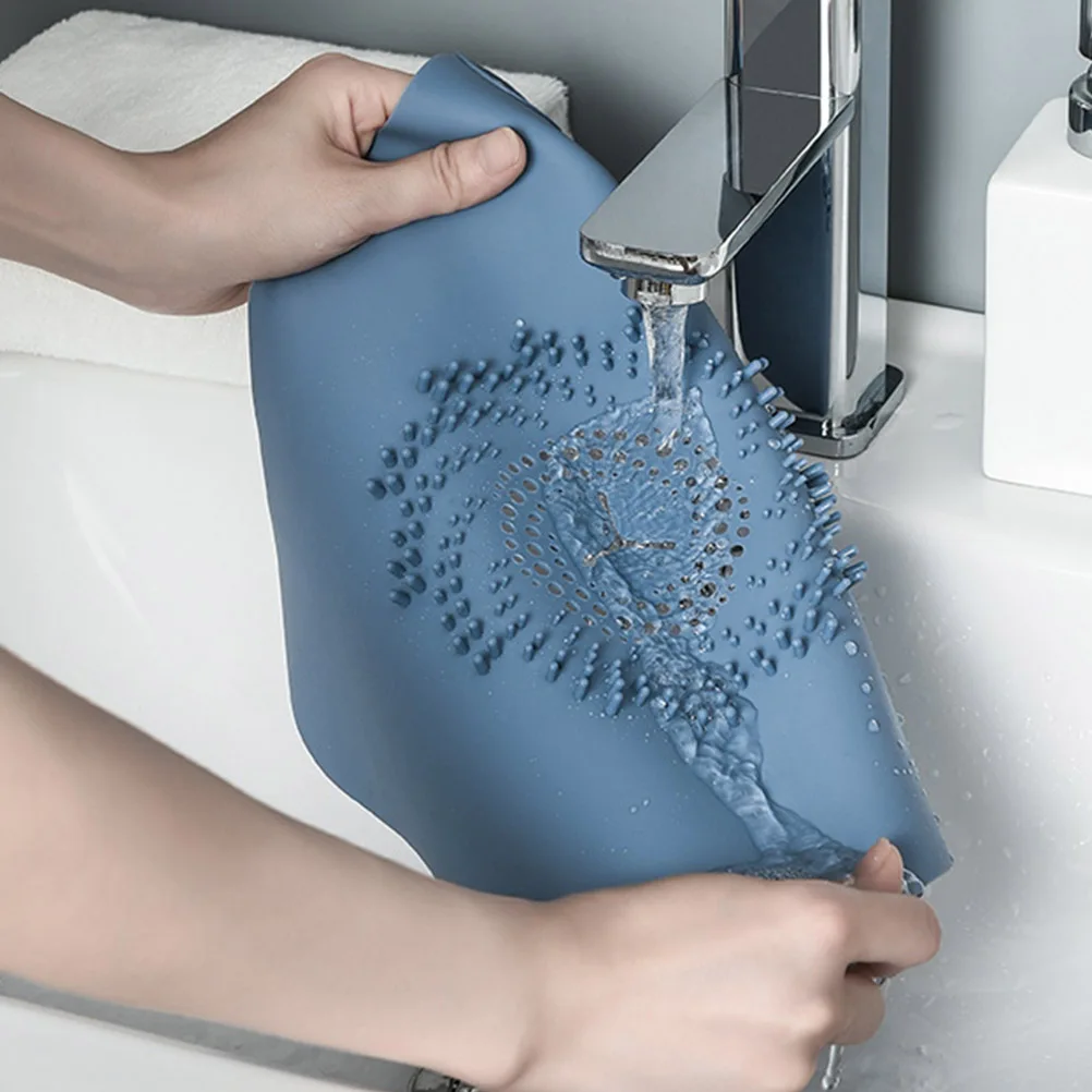 

Silicone Floor Drain Pad Practical Kitchen Bathroom Accessories Deodorant Insect Proof Foldable Bright Color