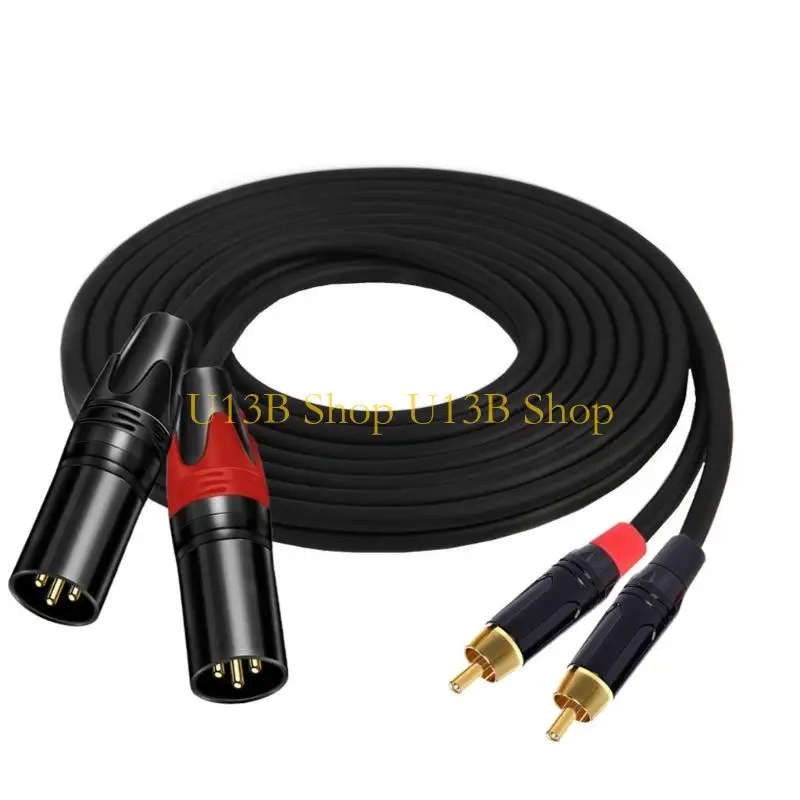 U13B Professional Stereophonic Link Cable With Gold Veneered Couplings PVC Defended 1M