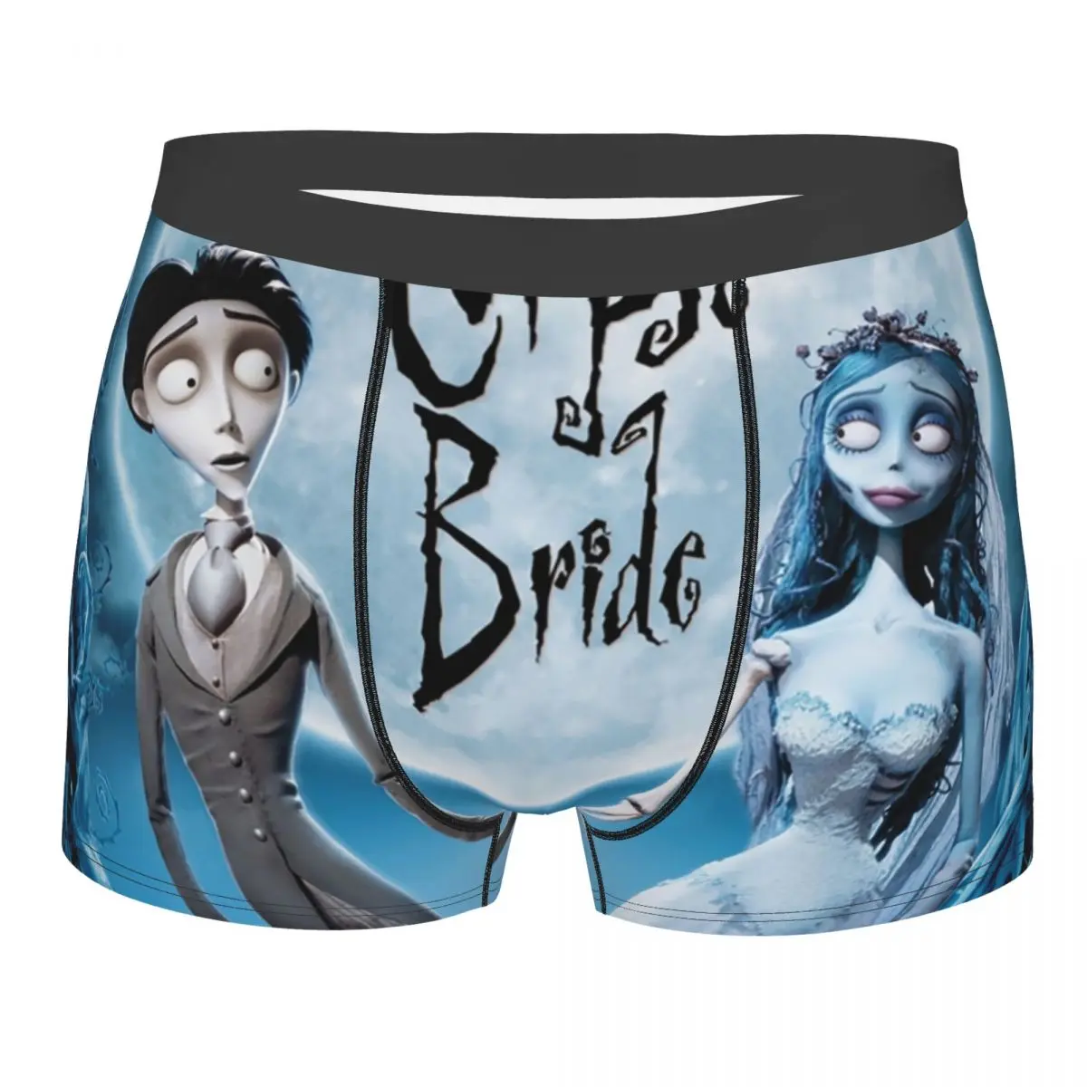 الجدة جاك سالي الجمجمة هالوين الملاكمين السراويل السروال الذكور تمتد تيم بيرتون عيد الميلاد فيلم الرعب ملخصات الملابس الداخلية