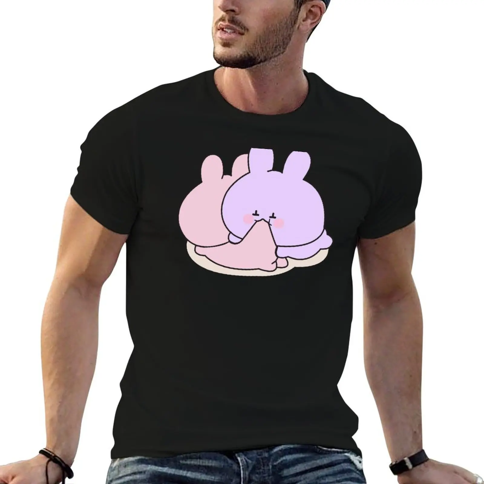

Butt Bites Attack Fitted T-ShirtT-Shirt anime tshirt Blouse clothes for men