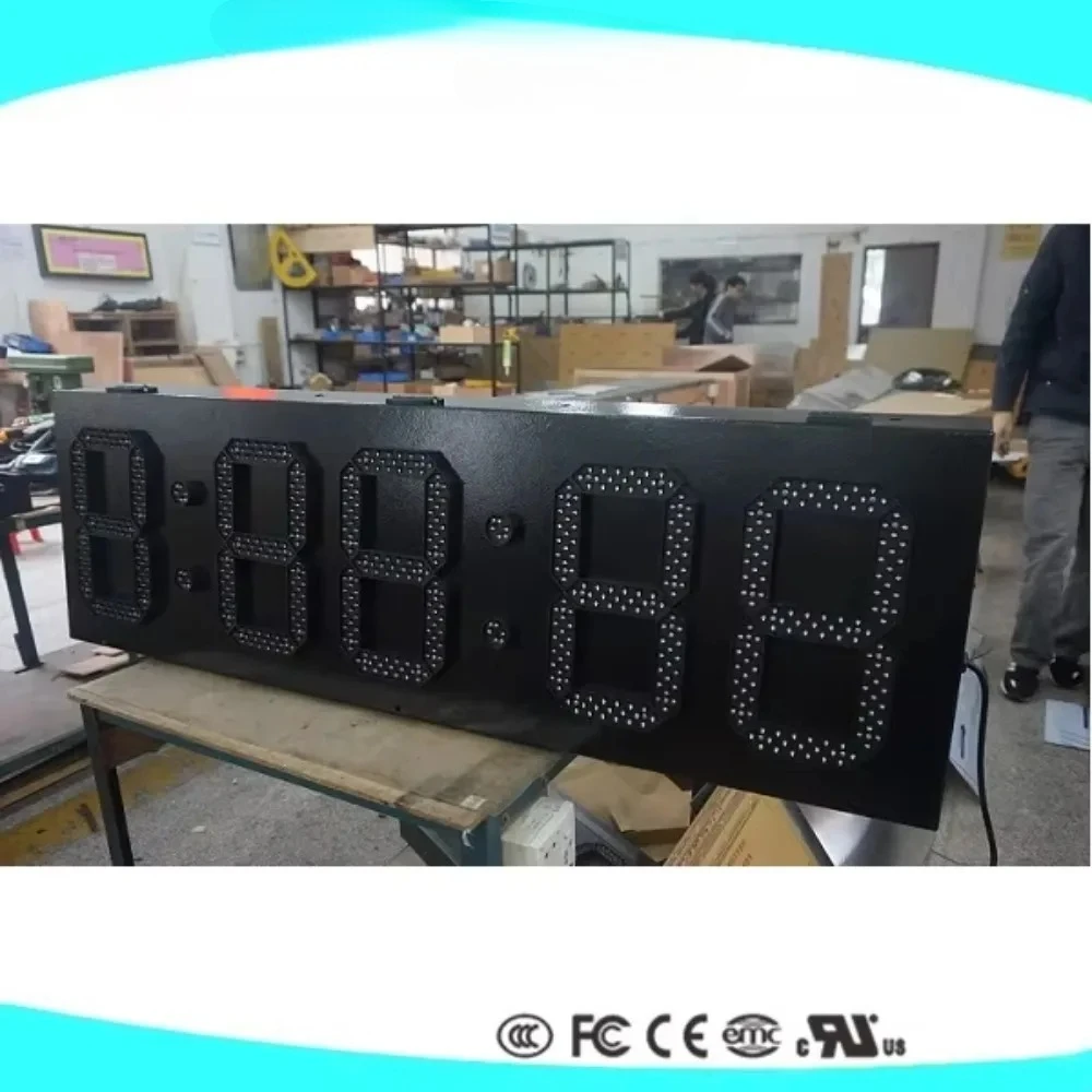 Small 6-position 6-inch 8-inch lure 7-segment LED display for LED digital clock