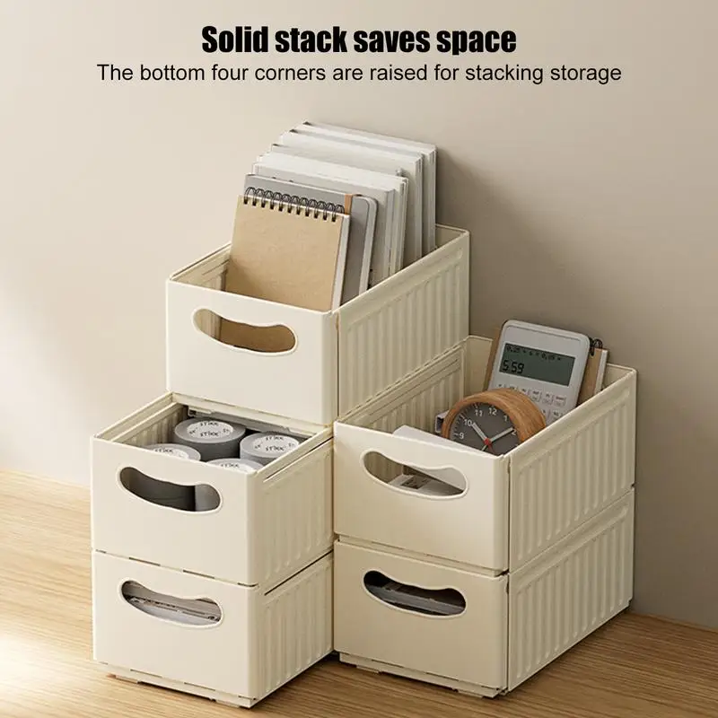 

3pcs Kitchen Storage Box Retractable Slide Storage Basket Cabinet Storage Organizer Drawers Storage Box Household Kitchen