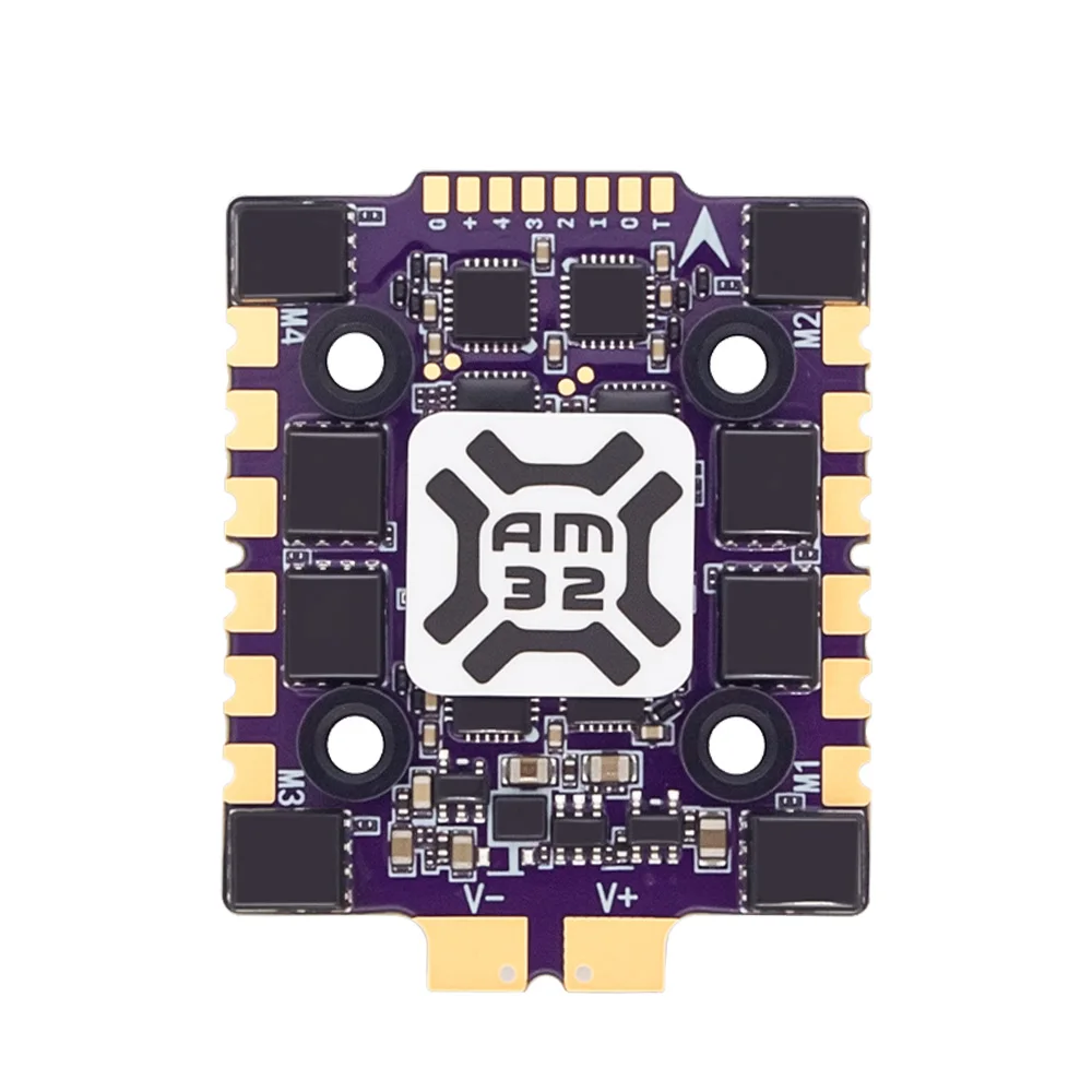 Flycolor RC 60A ESC Raptor5 G2 Mini AM32 60A ESC 3-6S Lipo 20x20mm M3 admite todos los señales digitales Dshot para Drones RC FPV