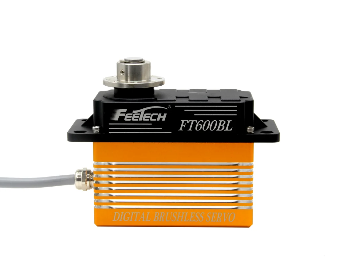 Aanpasbare 600KG grote koppelhoek 24V borstelloze industriële robotservo 93800BLS gigantische servo met PWM RS485 TTL metalen motoren