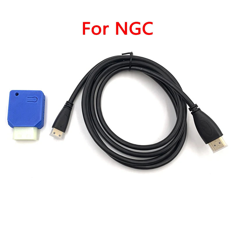 For NGC Vedio Plug Converter Mini HDMI-compatible Adapter Digital to HDMI-compatible for Nintendo Gamecube NGC GC