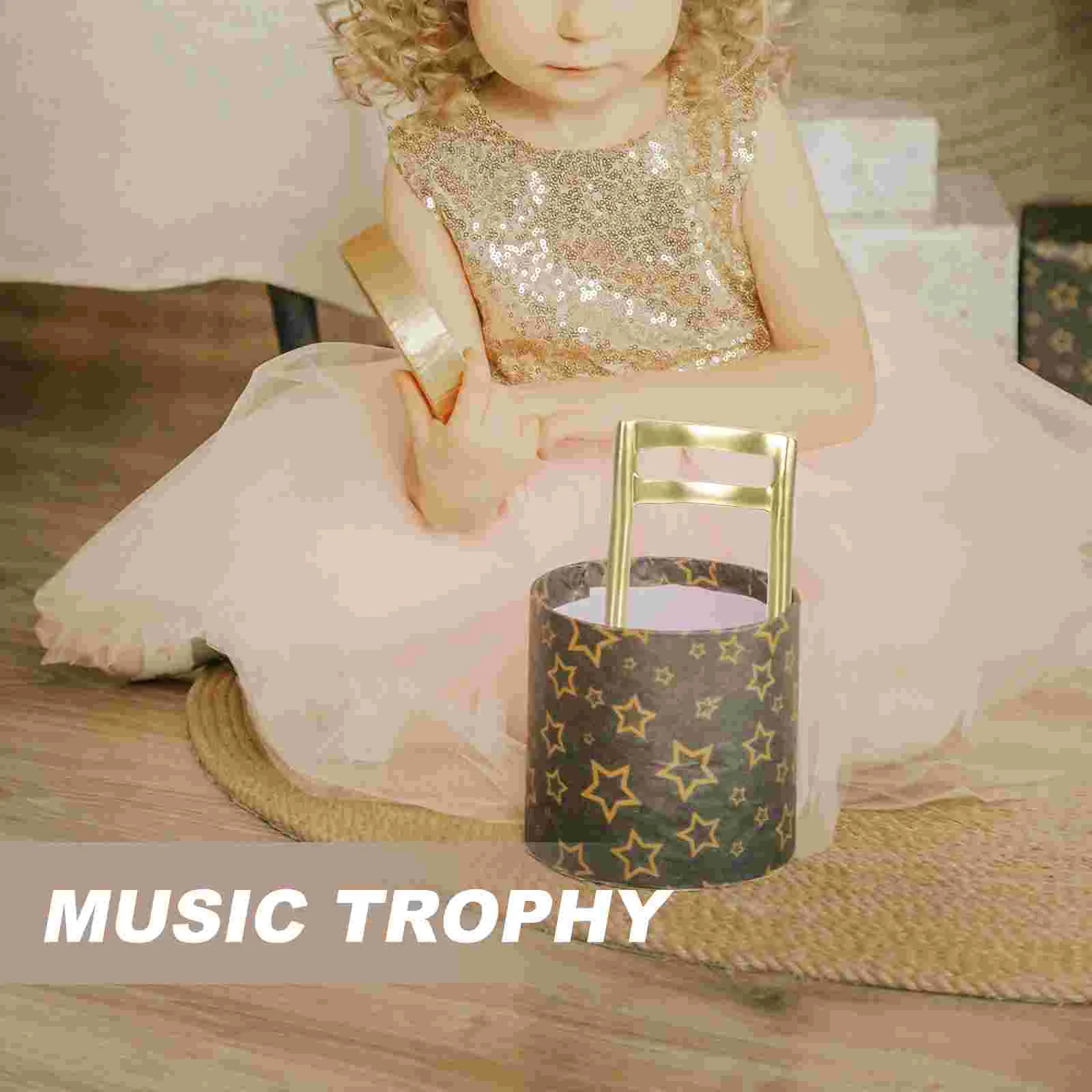 Music Trophy Stave Musical Note Decoration Music Competition Prize for Award