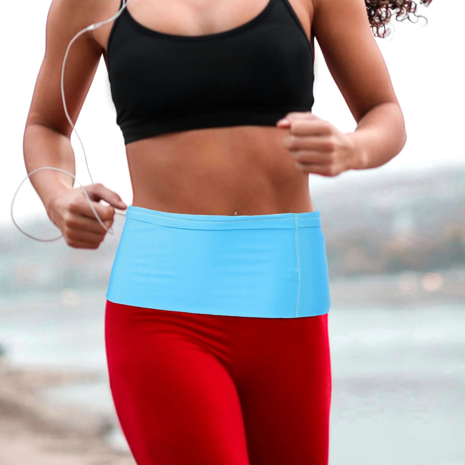 Riñonera para correr, bolsa ligera y transpirable para teléfono para hombres y mujeres, deportes al aire libre, senderismo, Camping, viaje, cinturón, 1 Uds.