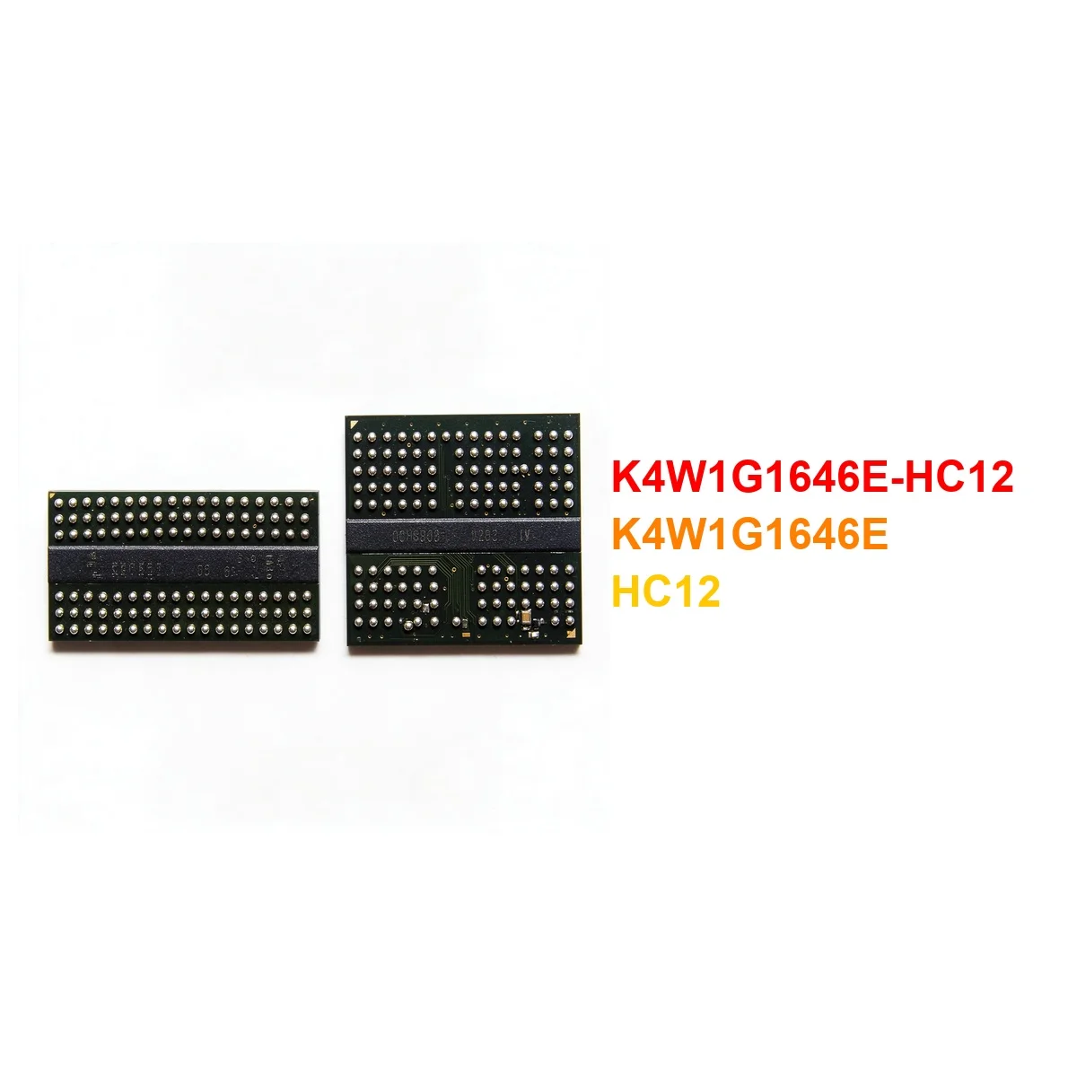 (4piece) test very good product K4W1G1646E-HC12 K4W1G1646E HC12 BGA Chipset