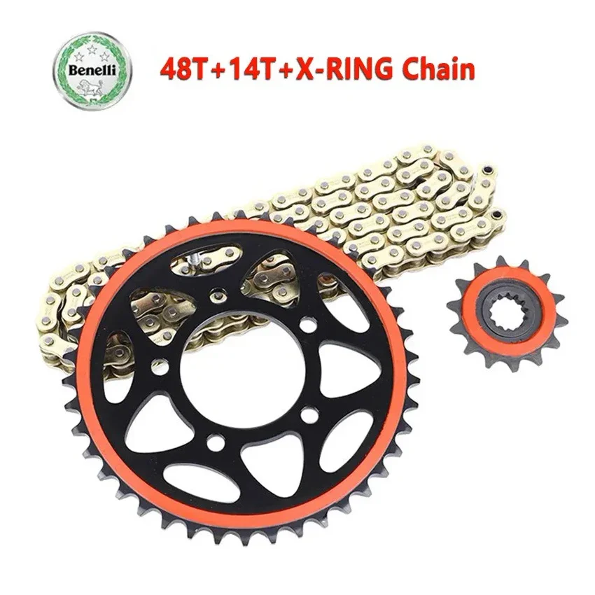 

Motorcycle Silent Durable Chain SPROCKET KIT Fly Chain Wheel Kit for Benelli 400 BJ400-8