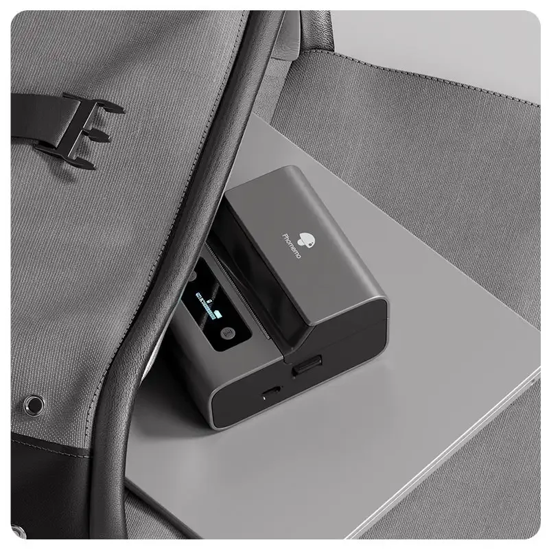 

Phomemo M221 Bluetooth Portable Thermal Business Label Maker Magic Cube Printer Thermal Printing Technology for Small Business