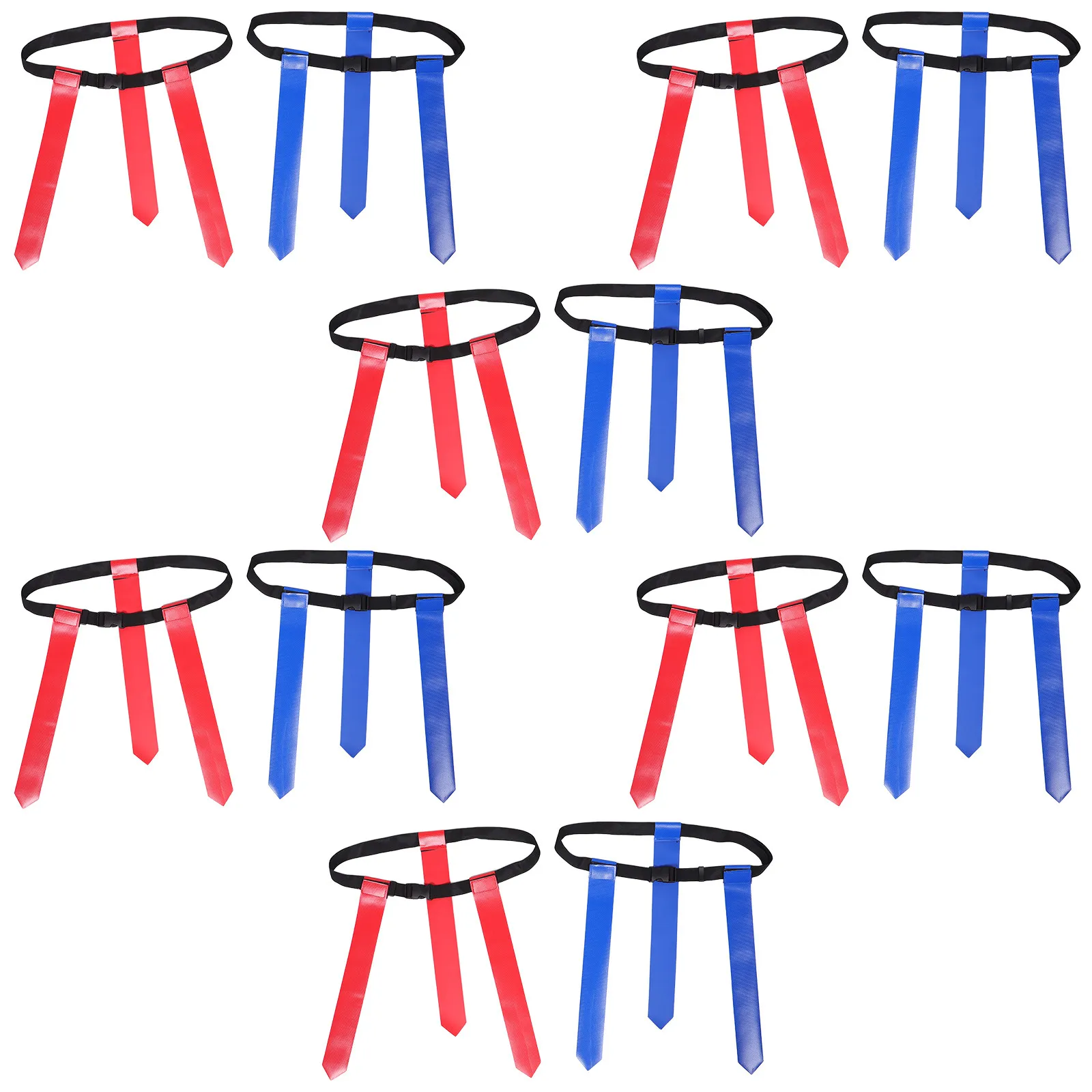 

14Pcs Football Flag Belts Adjustable Lightweight Waist Flags for Teens Adults Youth Flag Football Training Competition