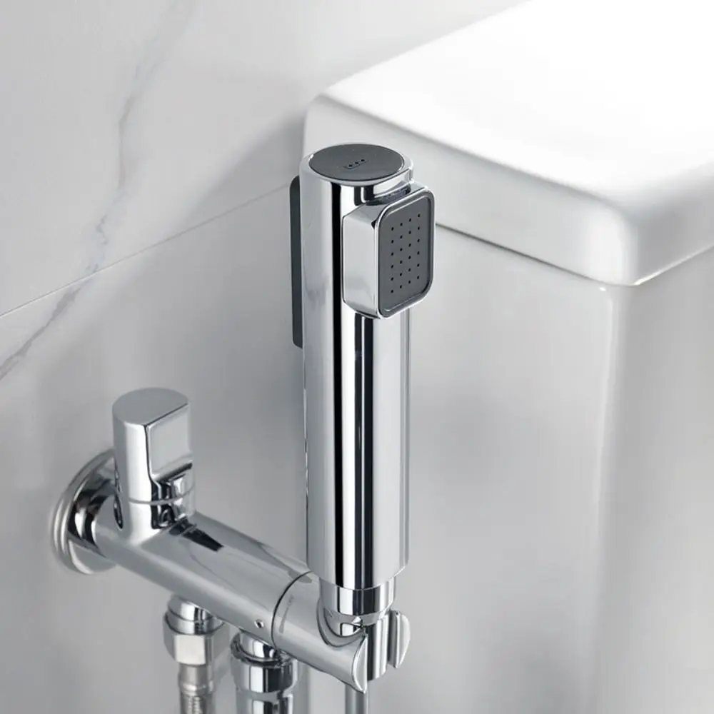 Handheld Toilet Faucet Sprayer Multi-functional High-Pressure Bidet Faucet Shower Head Self Bathroom Cleaning Accessories