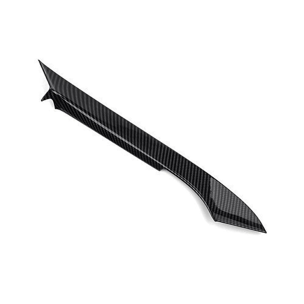 Carbon Fiber Style Central Console Handbrake Trim Stripe Cover For Hyundai Elantra CN7-N Line Automotive Interior Accessories