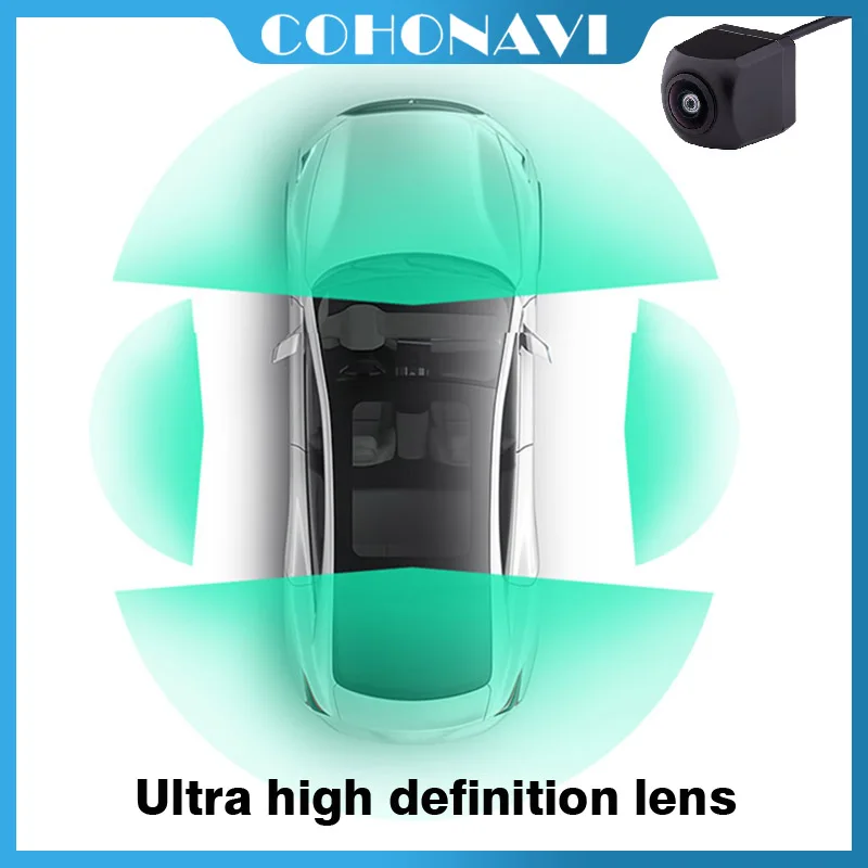 COHO 3D Panoramic Camera 360 Degree  Car Bird Eye Surround View Parking Monitor DVR System AHD VGA HDMI Output /DAB+