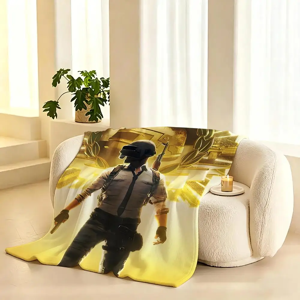 PUBG Battlegrounds Game Throw  flannel blanket, suitable for sofas, beds, offices,  exquisite gift blankets