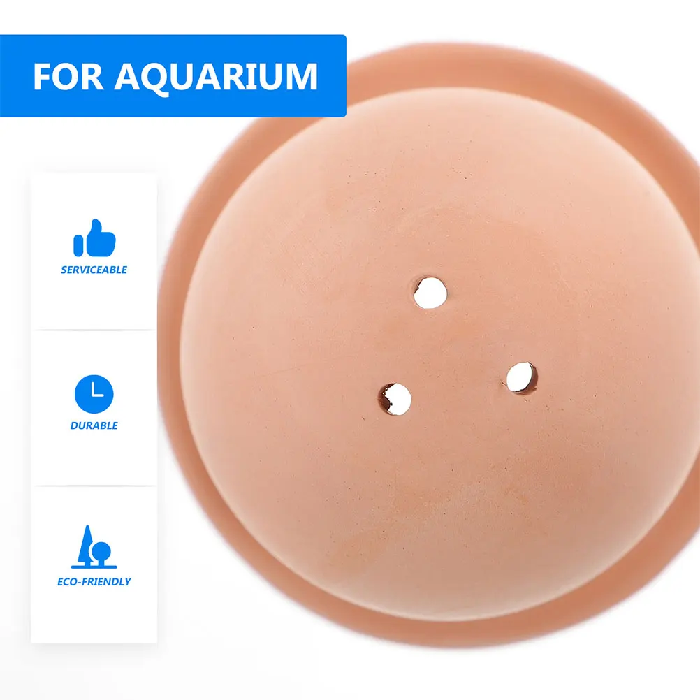 

Fish Tank Spawning Bucket Egg Laying Cone for Decorate Breeding Cones Chocolate Aquarium Ornament Breeder Baby