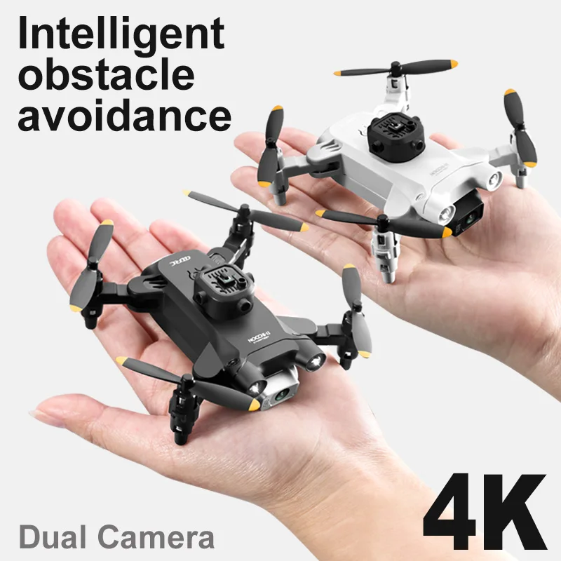 2023 New RC Drone With 4K HD Dual Camera 1080P WiFi FPV Mini Drones Obstacle Avoidance Helicopter Foldable Quadcopter Kids Toys