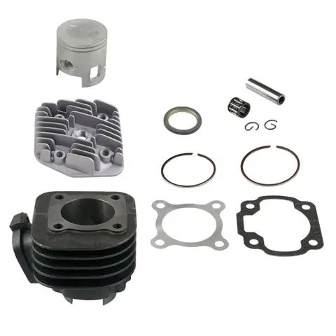 오토바이 엔진 47mm 피스톤 키트가있는 빅 보어 실린더 키트 70cc 2 스트로크 스쿠터 Minarelli Clone Motors GTWS 용 조그