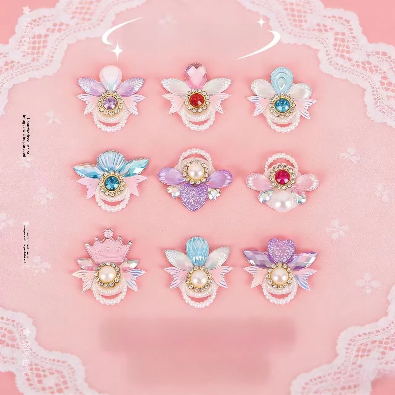 Eyebrow Sticker Toys Double-Sided Children's Stickers Girls' Self-Adhesive Face Painting Decals Business Supplies image 3