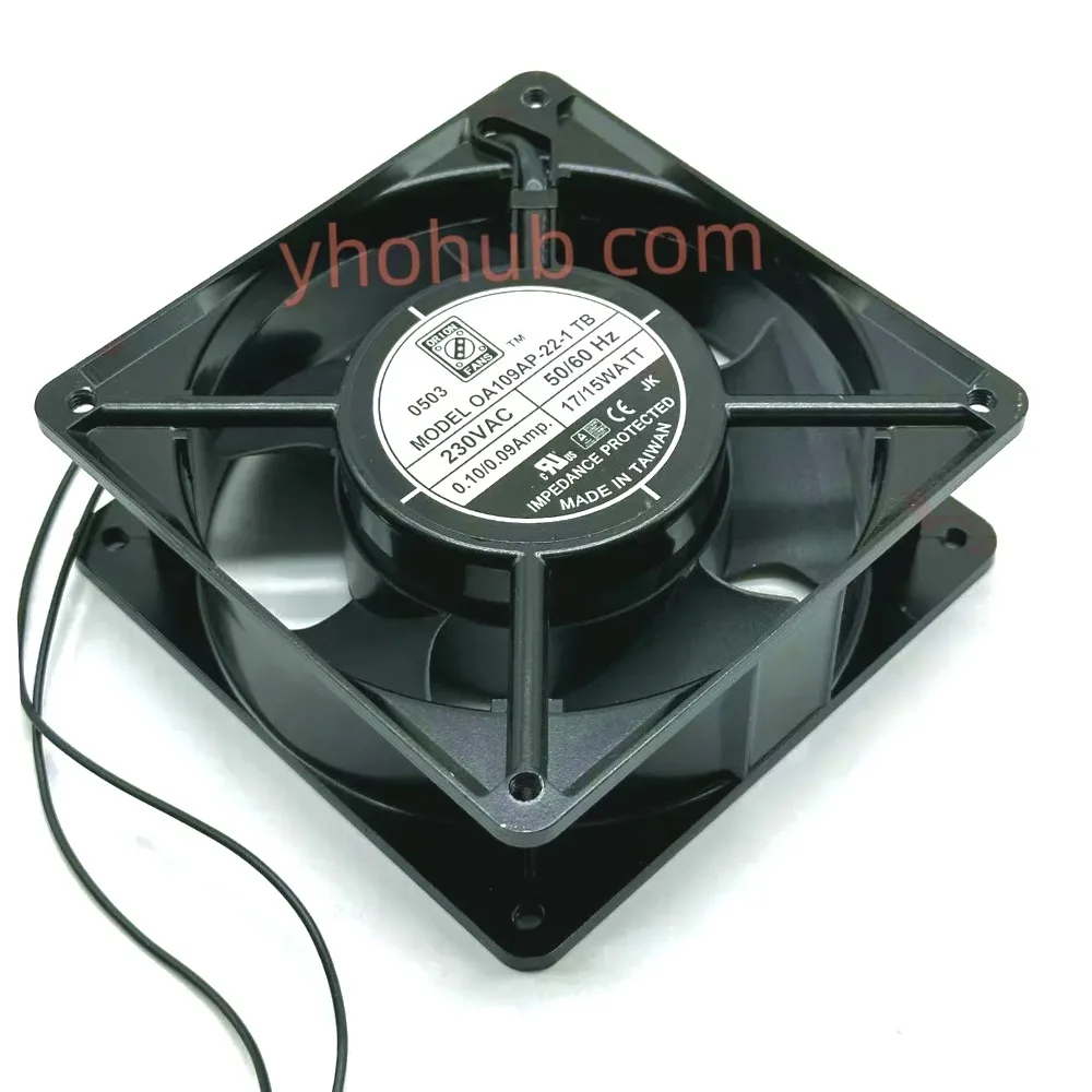 ORION OA109AP-22-1 Server Cooling Fan   17W 120x120x38mm 2-Wire