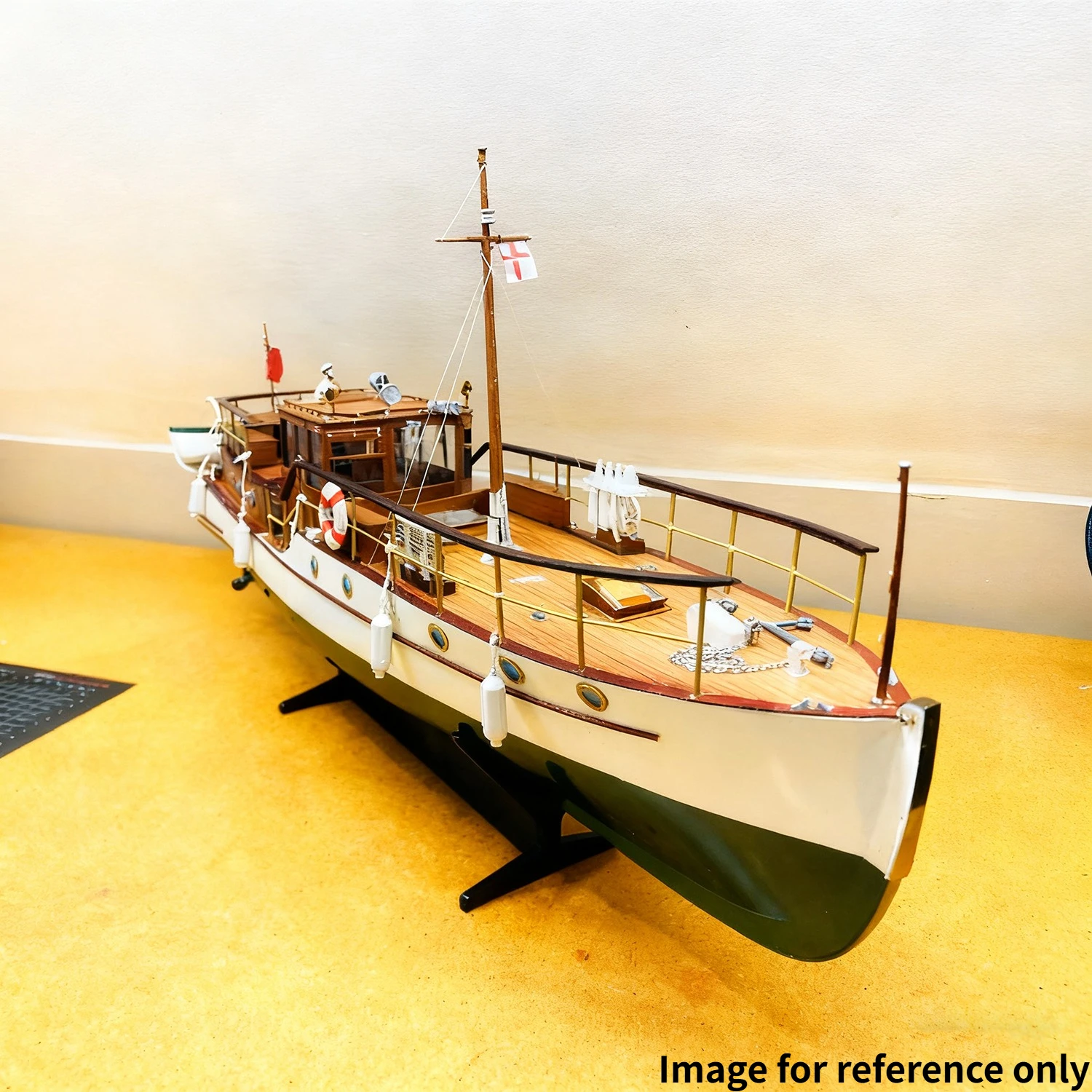 

RC Boat 65cm Chelsea Bluebird Remote Control Yacht Exquisitely Crafted with Rich Details RC ships Model Kit Ship Toy