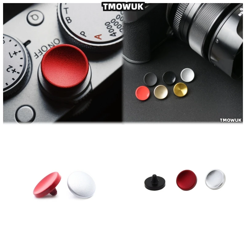 

For Sony RX10 II III IV A7M2 M2 M3 M4 M5 A6000 Aluminum Shutter Release Button Concave Parts