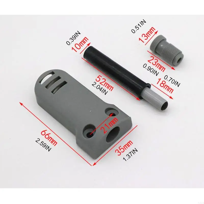 2 PCS POTET PONTE STOP DAMPER DA CAVIA SILENT SILIMENTO MAIS TOFERTAS BUBLERS KITS SIMPERAÇÃO Adaptador mais próximo N2UD