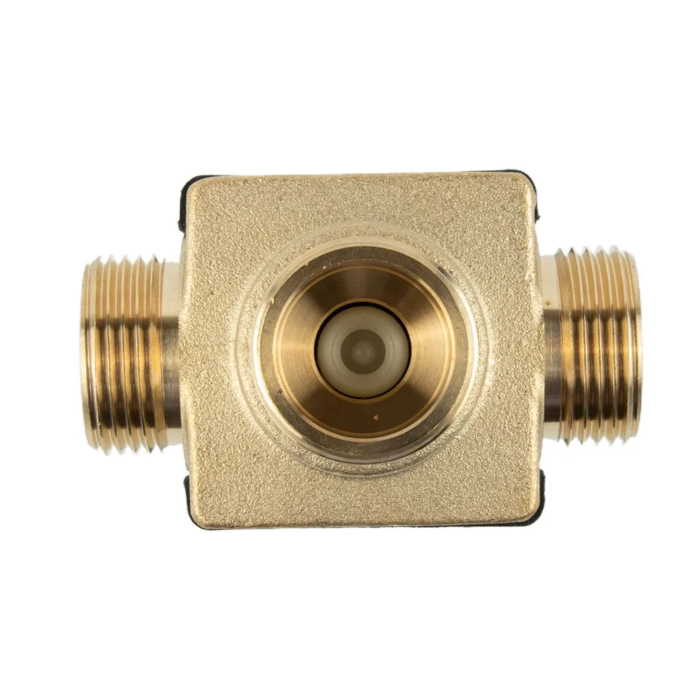 

1 шт. термостатический смесительный клапан 3-ходовой термостатический смесительный клапан 35-60 ° C Наружная резьба DN20 DN25 Латунь+пластик Аксессуары