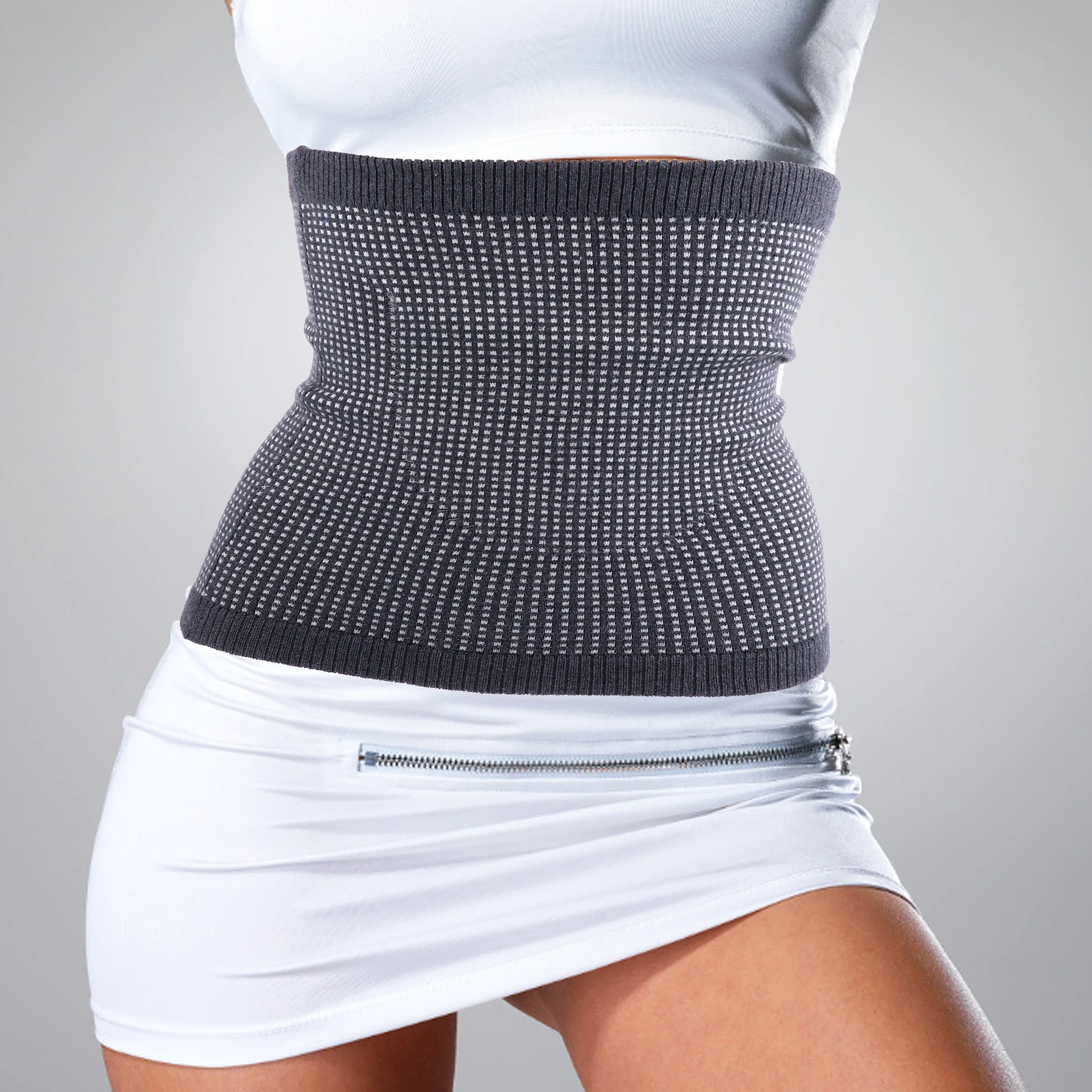 

Sports Waist Support Fitness Brace Lumbar Belt Back Kidney Warmer Elastic Men's