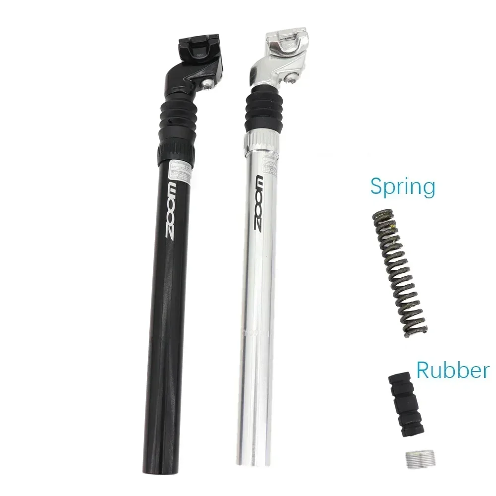 ZOOM Shock Absober Seatpost Suspension 25.4 mm 27.2 28.6 30 30.4 30.9 31.6 33.9 Damping MTB Road Bike Suspension Seat Post CX