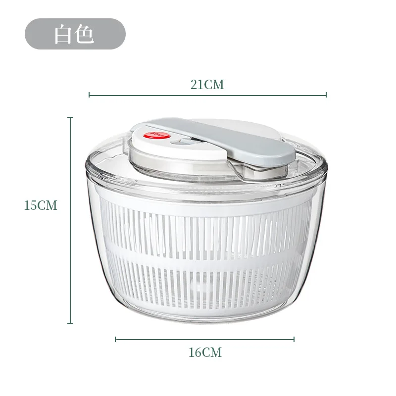 2026 hot Vegetable dehydrator household fruit salad dehydrator kitchen multi-function vegetable washing drain basket press dehyd