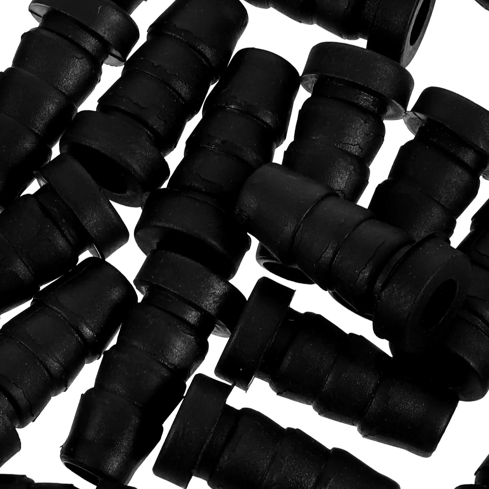 20Pcs Chair Glides Protective Cover Heavy Duty Plastic Caster Shoes Sleeve for Office Stool Swivel Wheels Floor Scratch