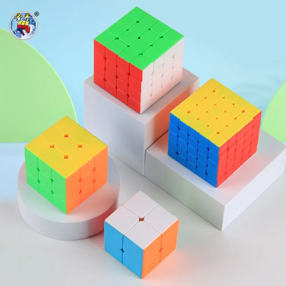 SENGSO Speed Cube 3x3 Legend Series Stickerless Magic Cube Profession Puzzle de alta calidad Juguetes para niños