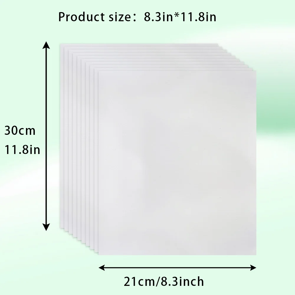 DTF ゴールドおよびシルバー印刷フィルム 8.3*11.8 インチ熱転写シート素材 10 枚