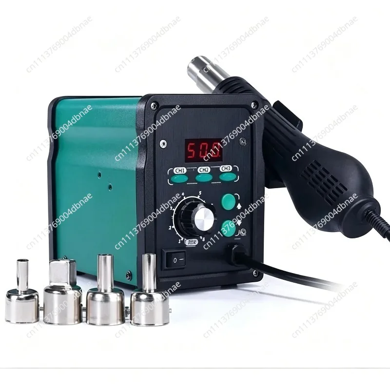 959D Small Repair Mobile Phone for Hot Air Gun, Adjustable Temperature Industrial Air Gun Dismantling and Welding Table