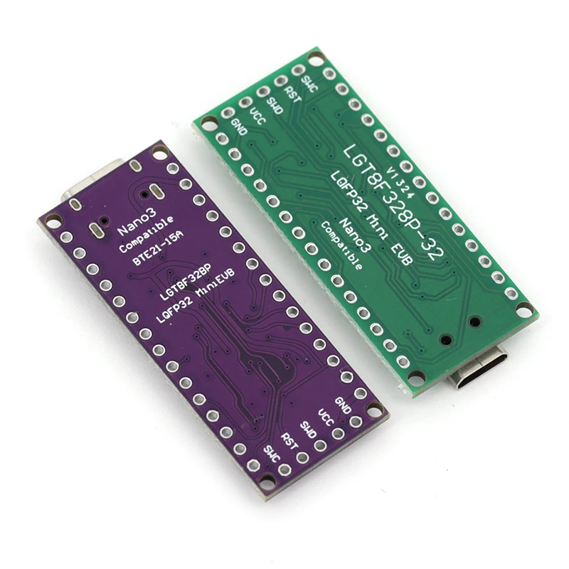 LGT8F328P-LQFP32 MiniEVB TYPE-C MICRO USB compatibile con ATMEGA328 Nano V3.0 LGT8F328P CH9340C / HT42B534-1 SOP16 per Arduino