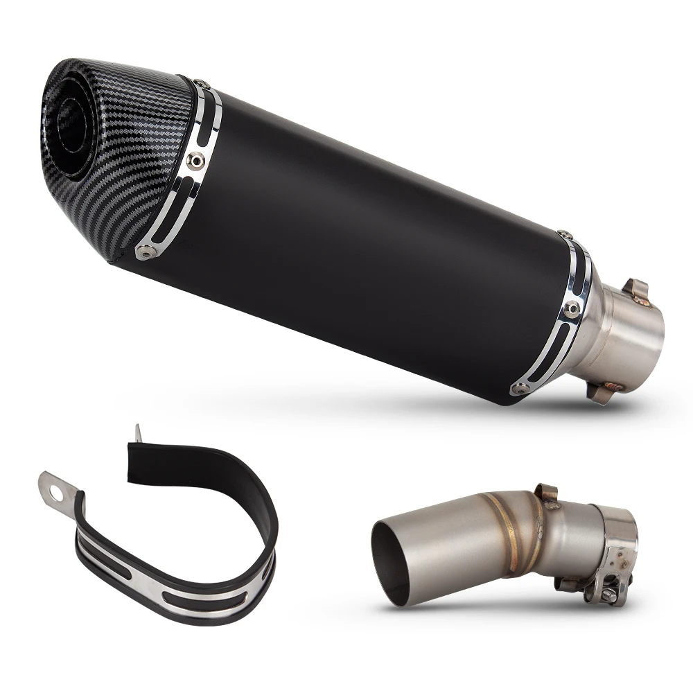 450NK motorbike Middle Pipe kit For CFMOTO 450SR 450SS 450 SR/SS/NK 2022-2026 Motorcycle Exhausts tube Sport Racing Slip on Line