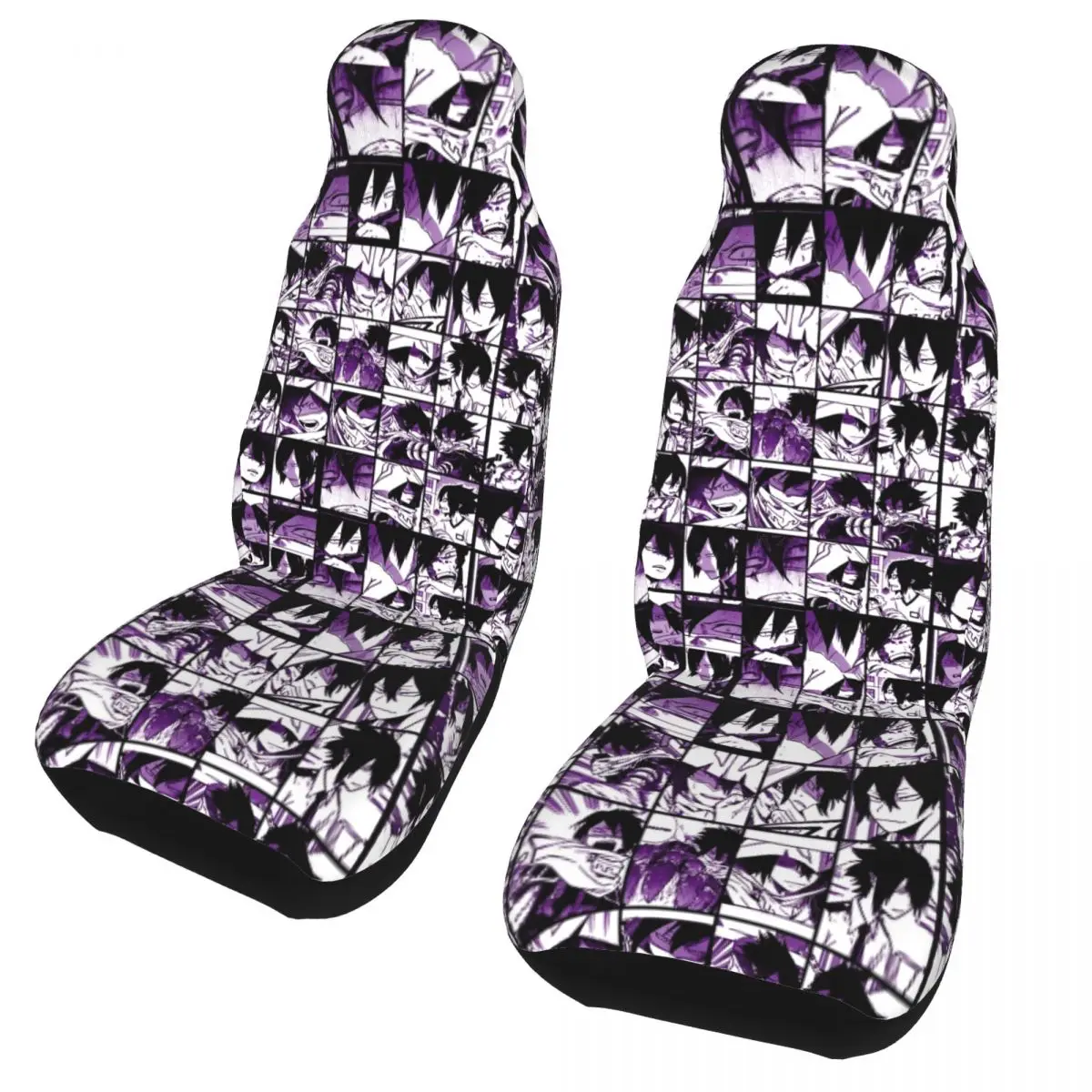 Tamaki Amajiki Collage My Hero Academia Universal Car Seat Cover Auto Interior Travel Seat Covers Fiber Hunting