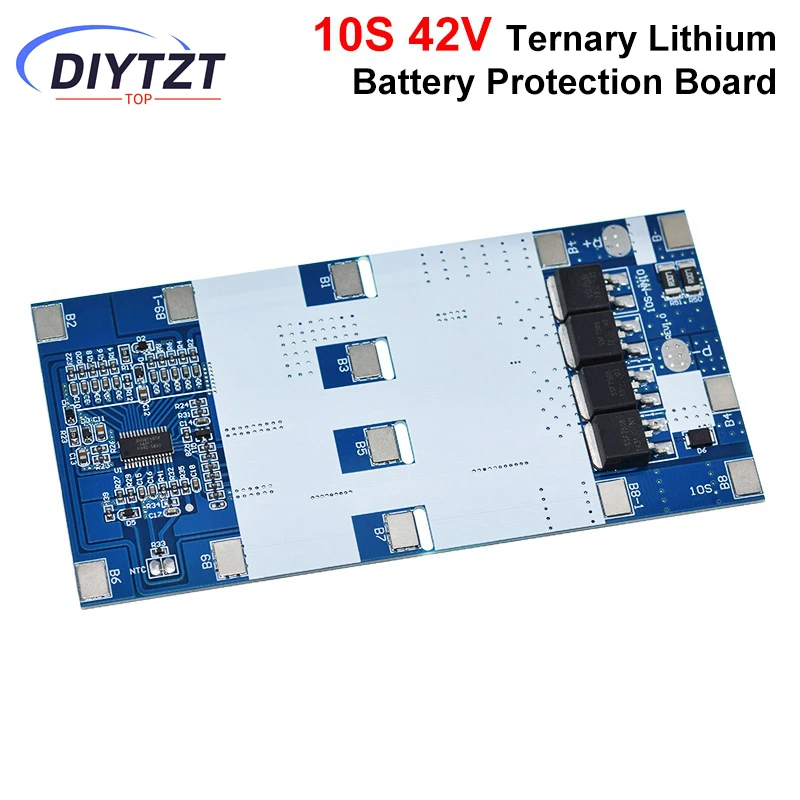 10S 42V 15A BMS Ternary Lithium 18650 Battery Protection Board For Segway Battery Charging Board With Temperature Protection
