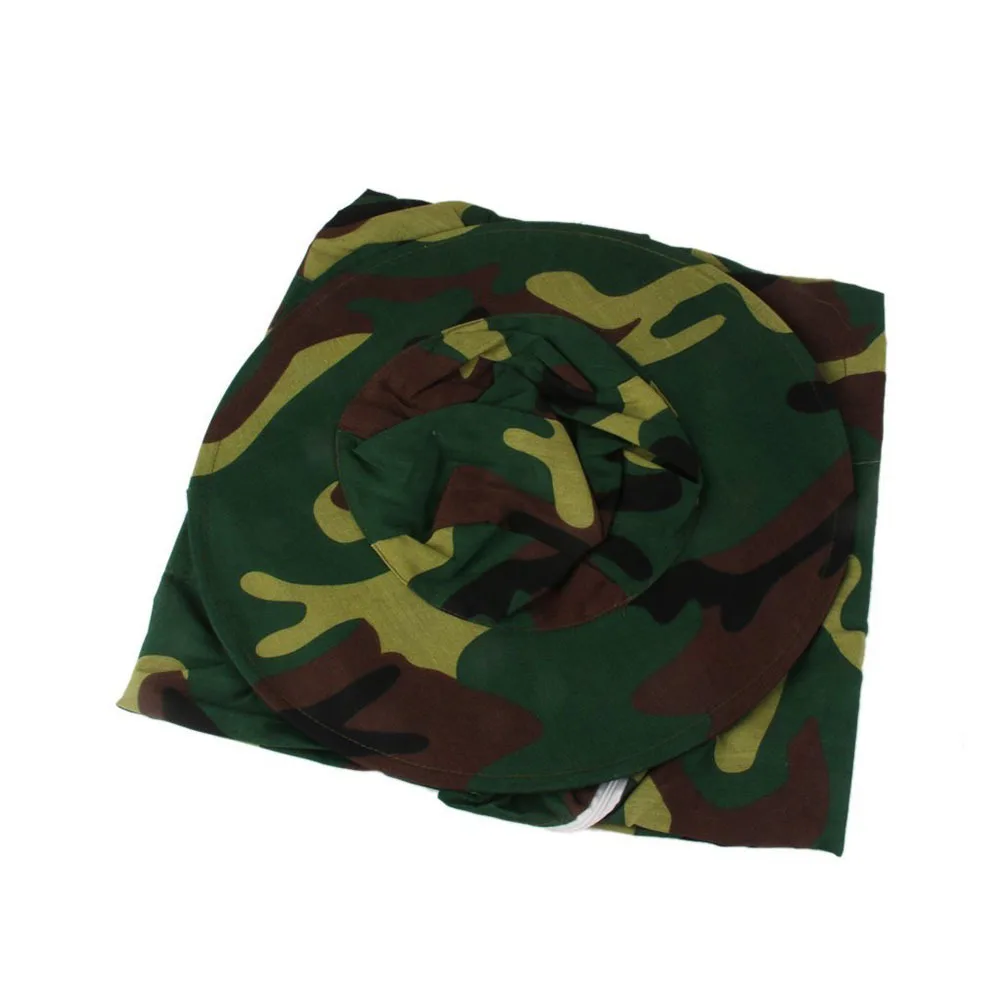 

Beekeeping Protective Suit Pant Veil Black Net Zipper Front Pocket Elastic Cuffs Waistband High Visibility Round Hat Bee