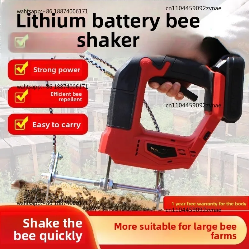 Electric Bee Shaker, Special Bee Remover For Spleen Throwing In Nest Frame,lithium Battery Beehive Peak Sweeping