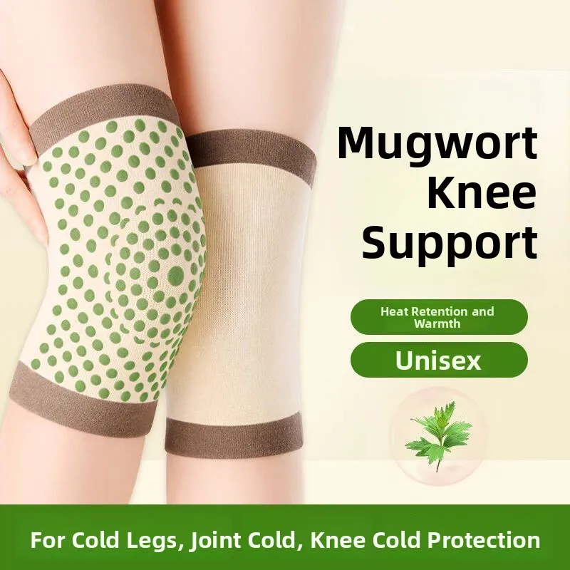 summer-thin-self-heating-artemisia-knee-pads-unisex-elderly-air-conditioned-room-cold-prevention-warmth-protection-joint-guard