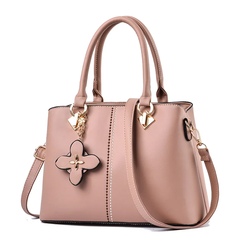 Fashion bag 2023 new Korean women's bag fashion portable bag fashion PU leather shaped large bag bride's diagonal bag