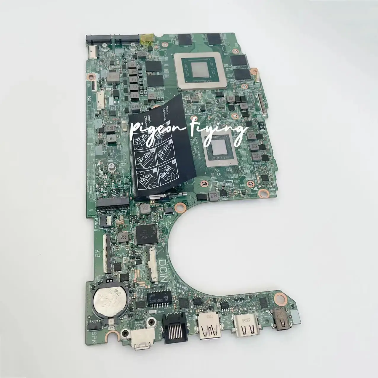 Imagem -05 - Placa-mãe do Portátil para Dell Cpu R54600h Gpu Amd: 2150917348 Rx5600m 6gb Cn-0ncw8w 0ncw8w Ncw8w Ncw8w Ncw8w Ncw8w 198021