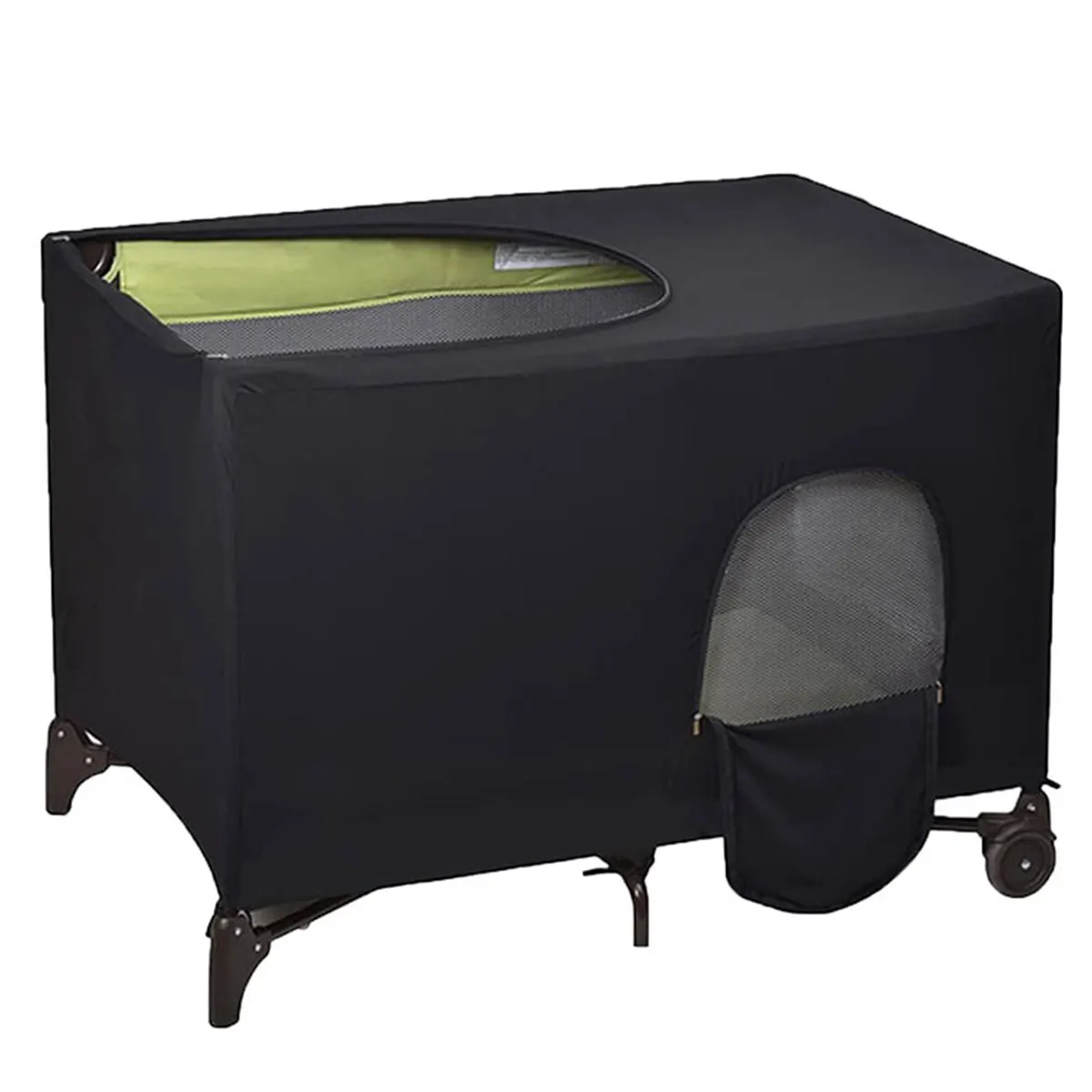 

Растягивающийся дышащий навес для кроватки, портативная детская кроватка, затемняющая палатка, безопасная компактная дорожная спальная кровать, палатка, козырек от солнца