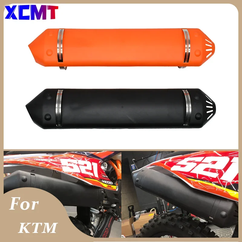 Motorcycle 2024 Heat Shield Exhaust Protective Cover For Husqvarna TE250 TE300 2T 2020 2022 2023 For KTM EXC 250 300TPI XC XC-W