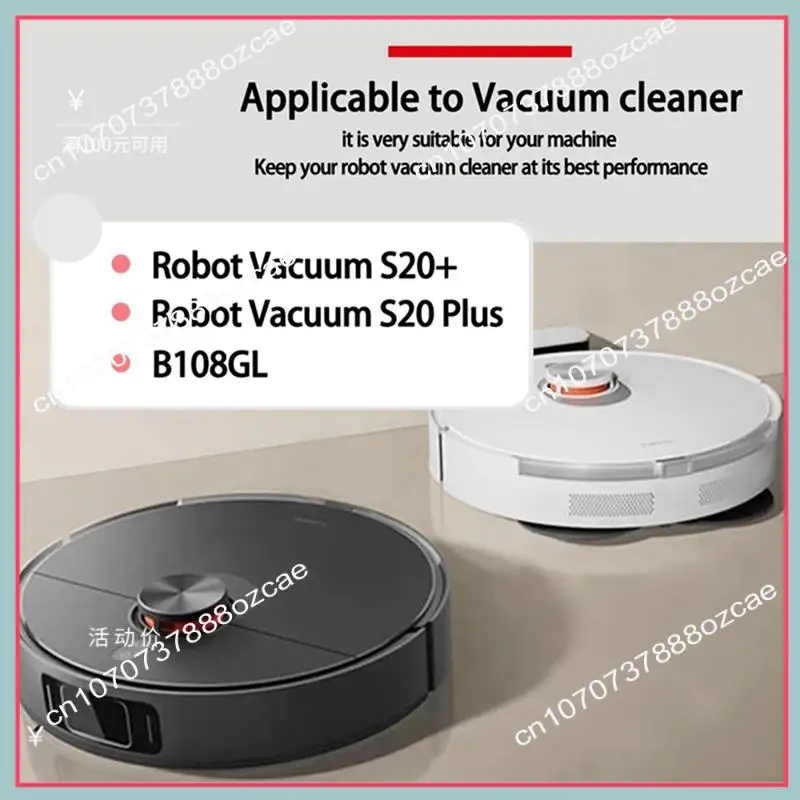 A26P para Xiaomi S20 Plus S20 + piezas de aspiradora Cepillo Lateral principal filtro Hepa piezas de repuesto Kit de accesorios